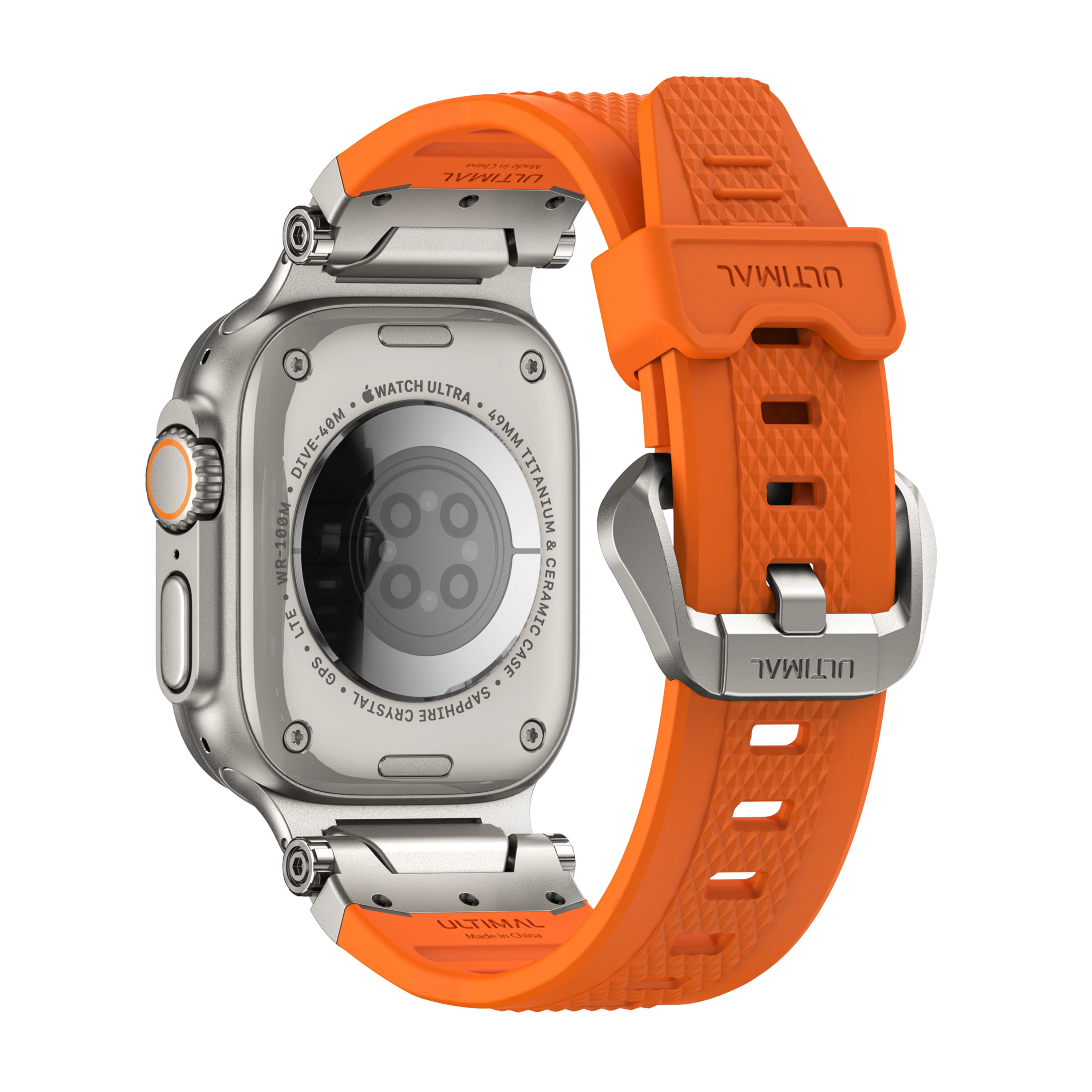 Active Flexible for Apple Watch Silver Black - Image 10