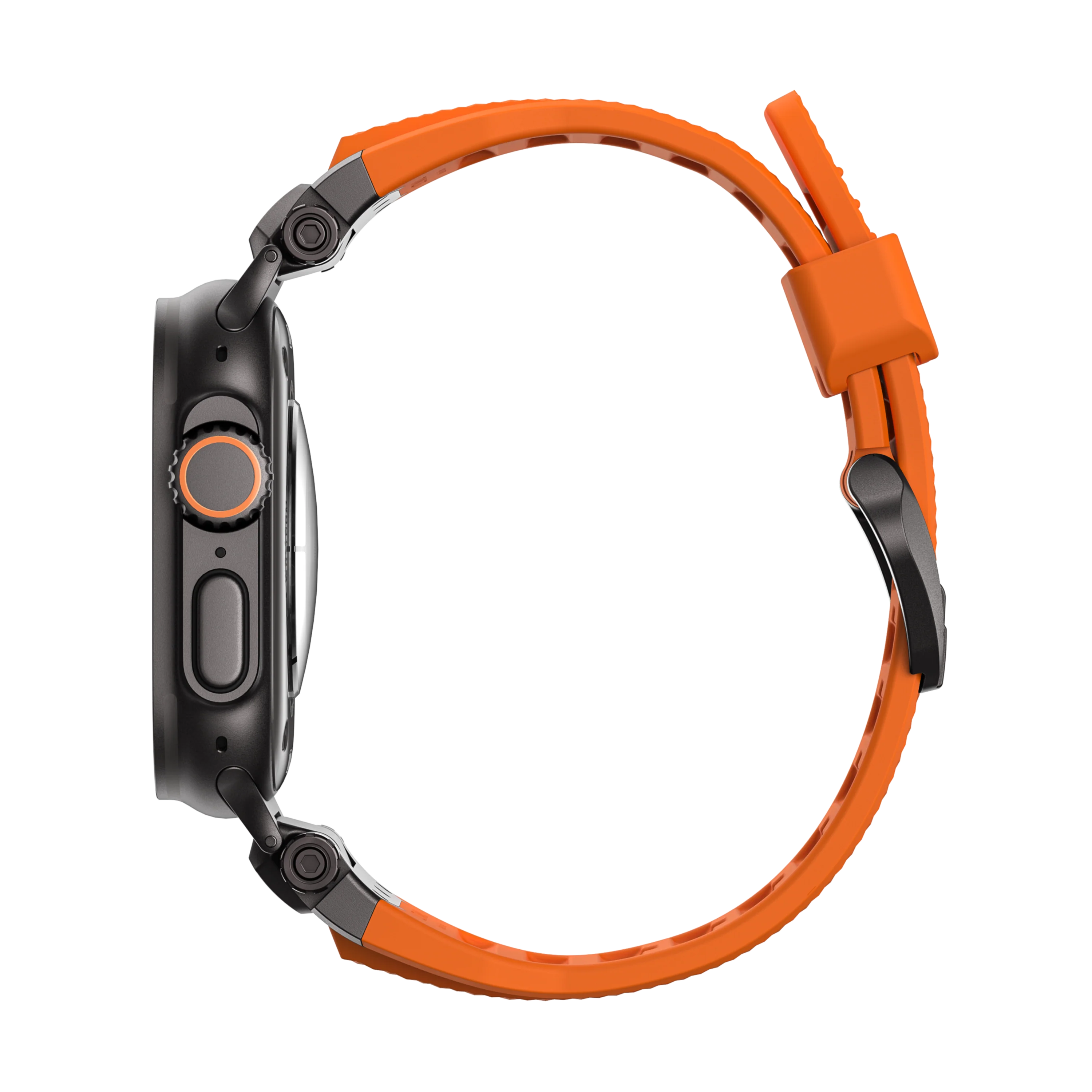 Active Flexible for Apple Watch Silver Black - Image 30