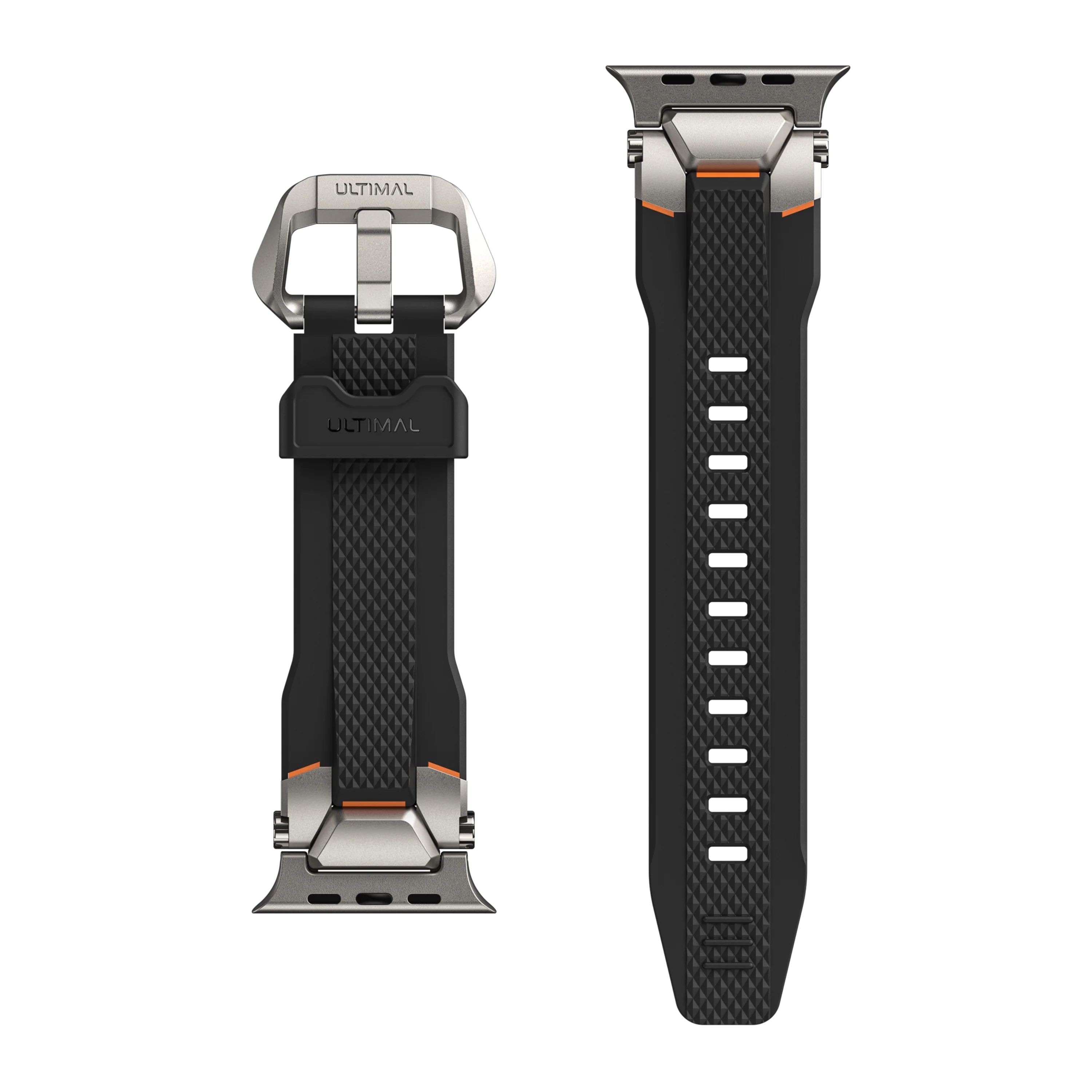 Active Flexible for Apple Watch Silver Black - Image 8