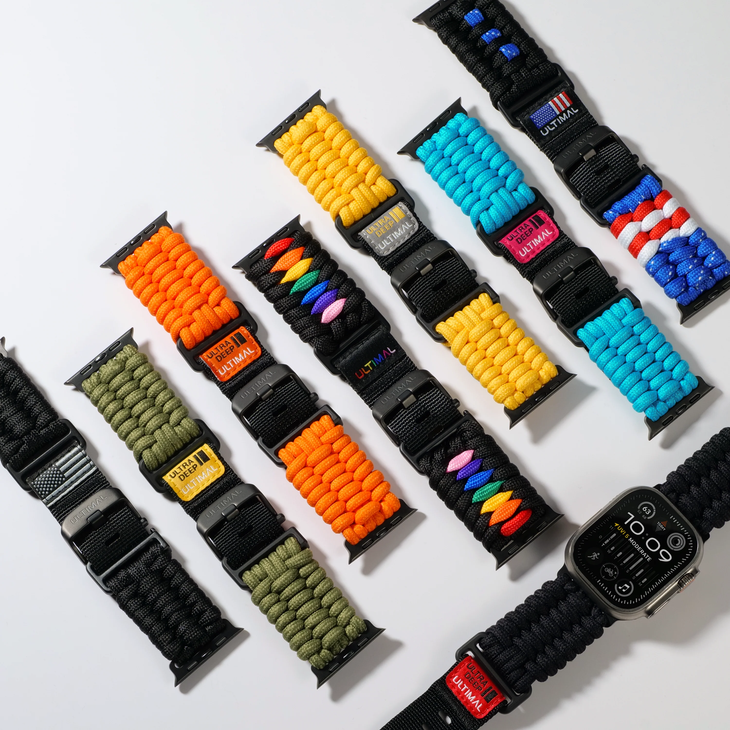ULTIMAL Paracord Watch Band for Apple Watch - Image 56