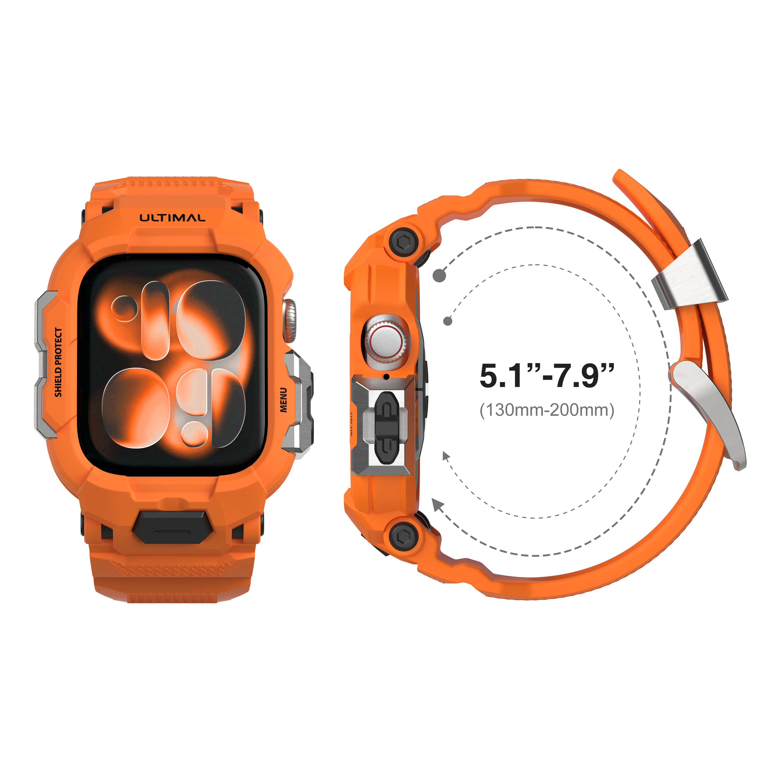 Shield Protect Uni Body Caes Band for Apple Watch - Image 69