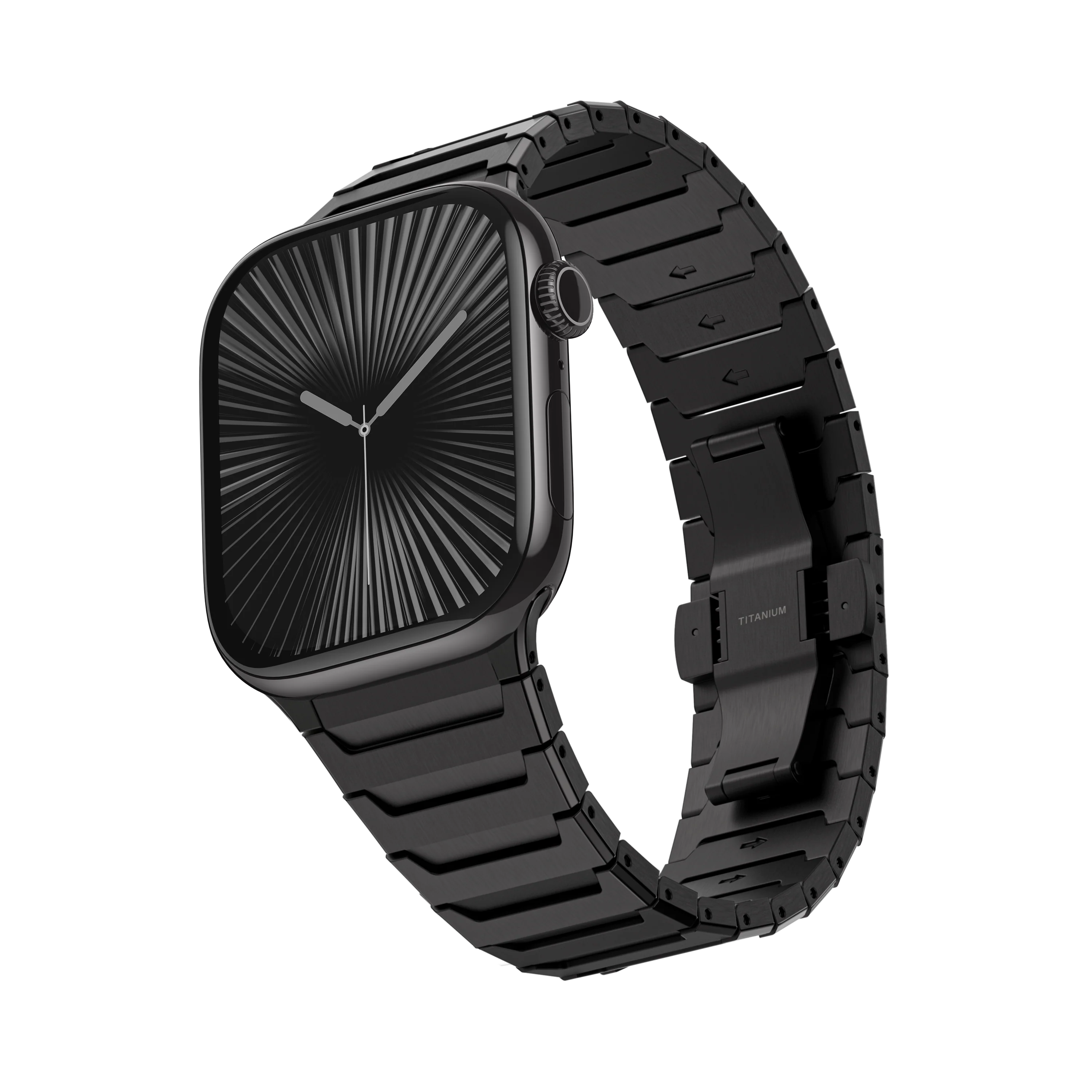 Smussare Titanium  Black Band for Apple Watch - Image 12
