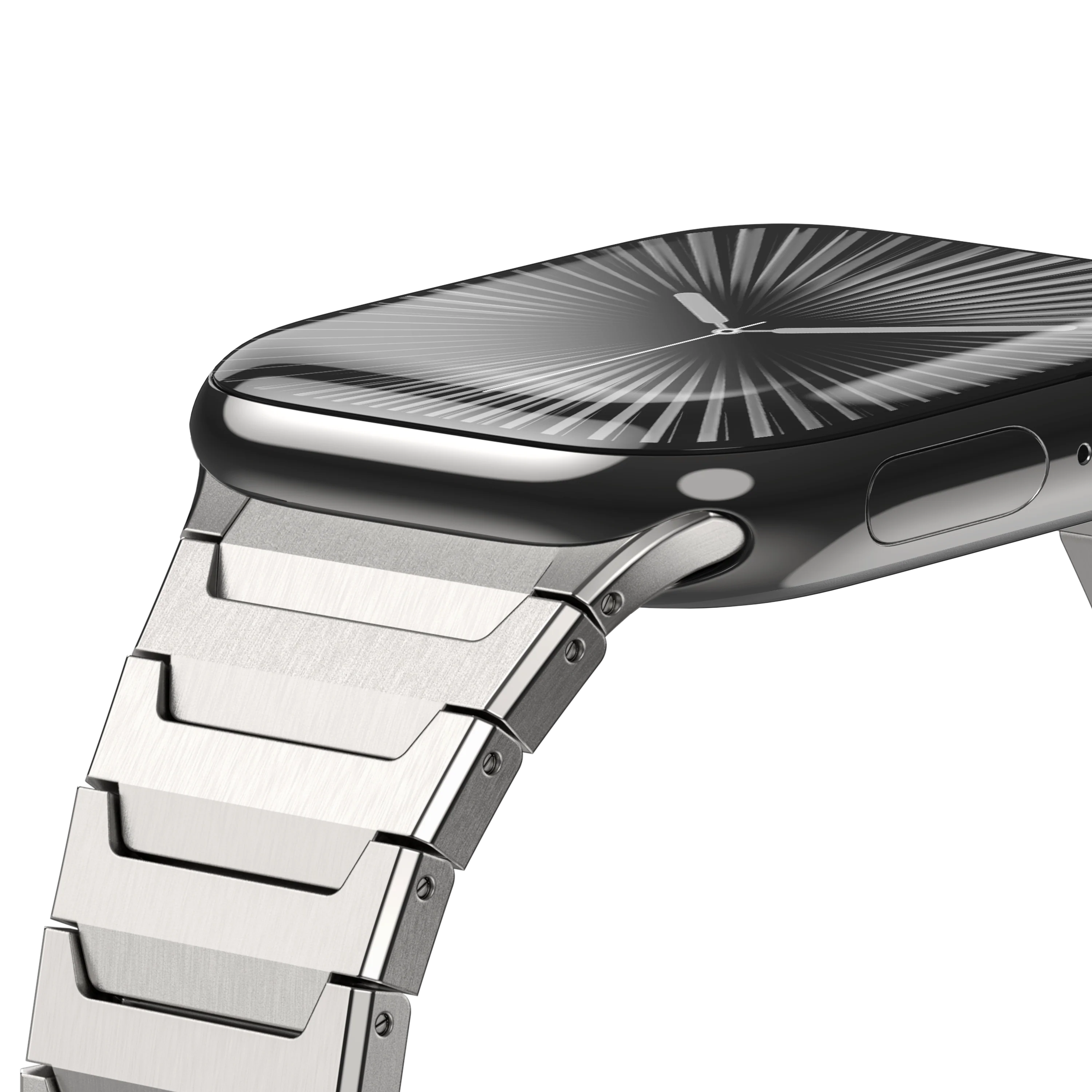 Smussare Natural Titanium Band for Apple Watch - Image 17
